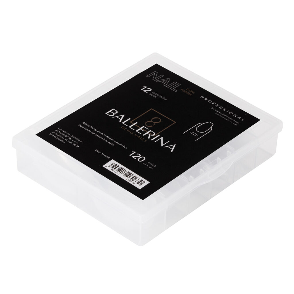OCHO NAILS górne formy ballerina 120 szt.