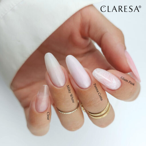 CLARESA ŻEL BUDUJĄCY HARD&EASY BUILDER GEL FRENCH PINK 12g