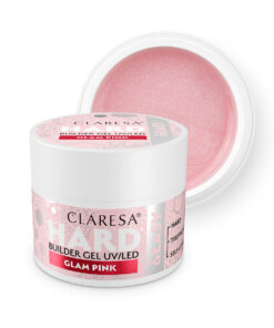 CLARESA ŻEL BUDUJĄCY HARD&EASY BUILDER GEL GLAM PINK 12g